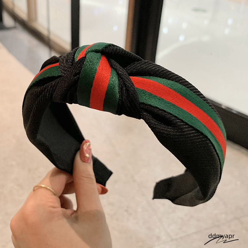 Cute Women Elegant Headband Knot Simple Fashion ddmyday Multi-Color Head Hoop Girl Vocation 250711 ddmyday