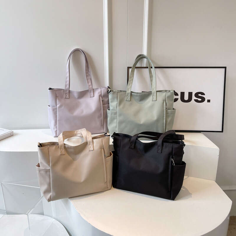 New Crossbody Tote Bag Women, Large Capacity, Suitable for Class and Commuting, Waterproof Shoulder Bag, Handbag, Light Luxury