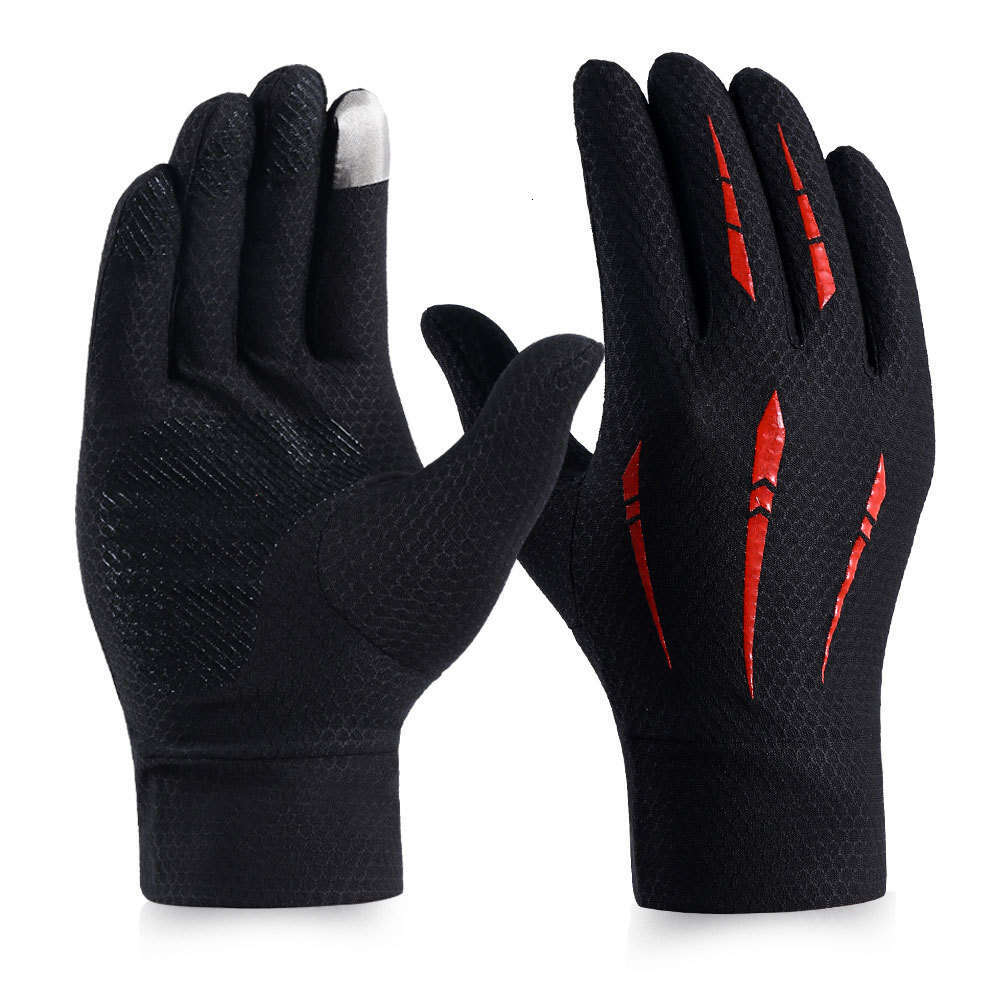 Outdoor Sports Quick-Dry Mountaineering Breathable Lightweight Touchscreen Motorcycle Bicycle Summer Ice Silk Cycling Gloves