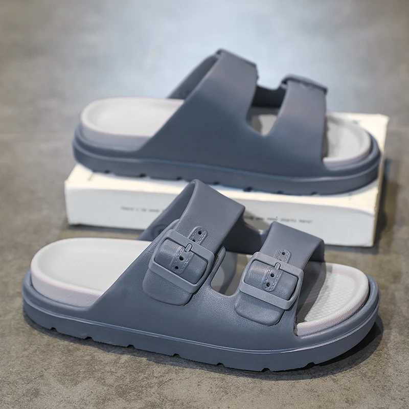 Mens Slippers Indoor Outdoor Sandals Beach Comfortable Soft Thick Slides Design Men Casual Shoes Flipflops Mens Home Slippers W250905