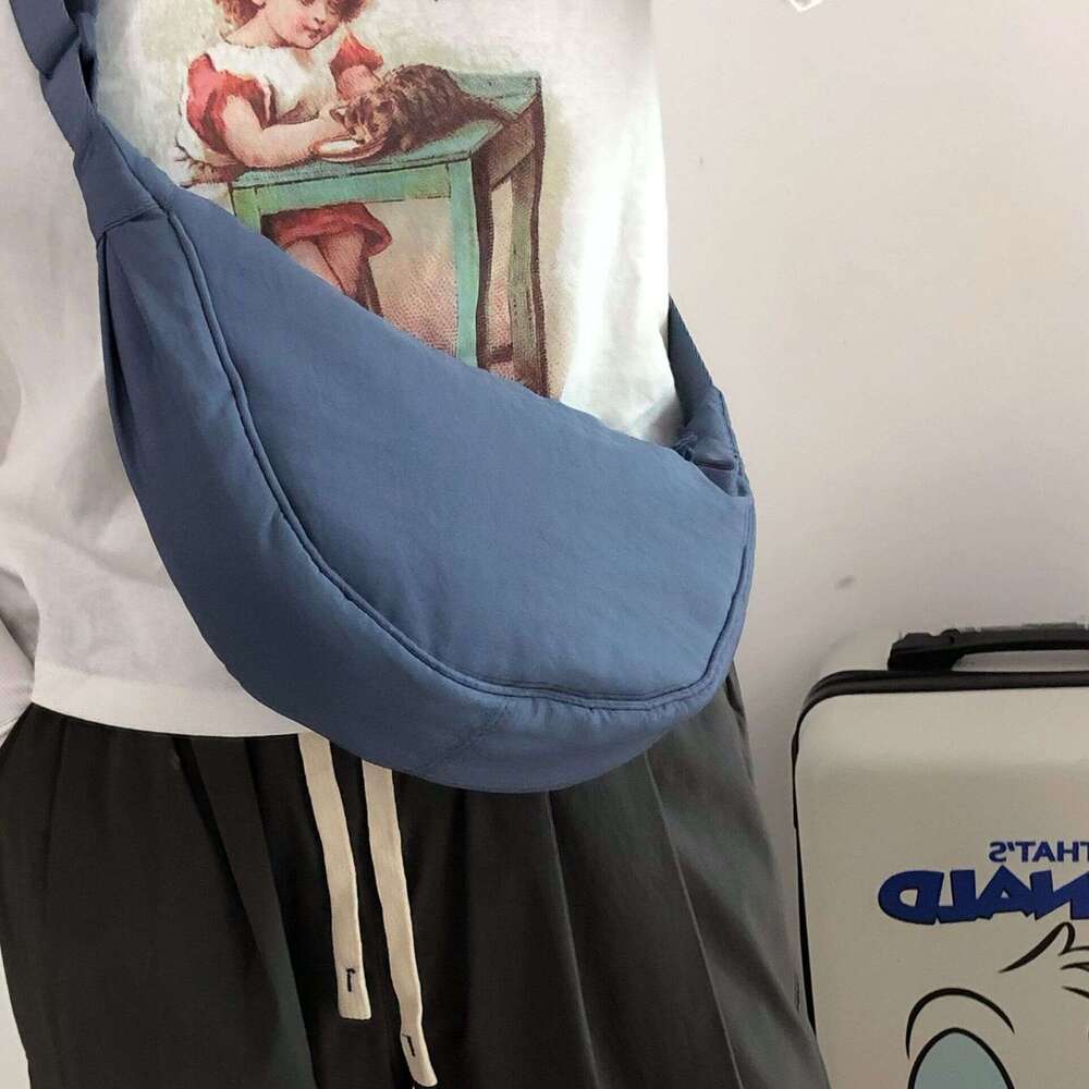 U Home Same Style Versatile Crossbody Dumpling Travel 2024 Spring New Single Shoulder Bag with Silk Cotton