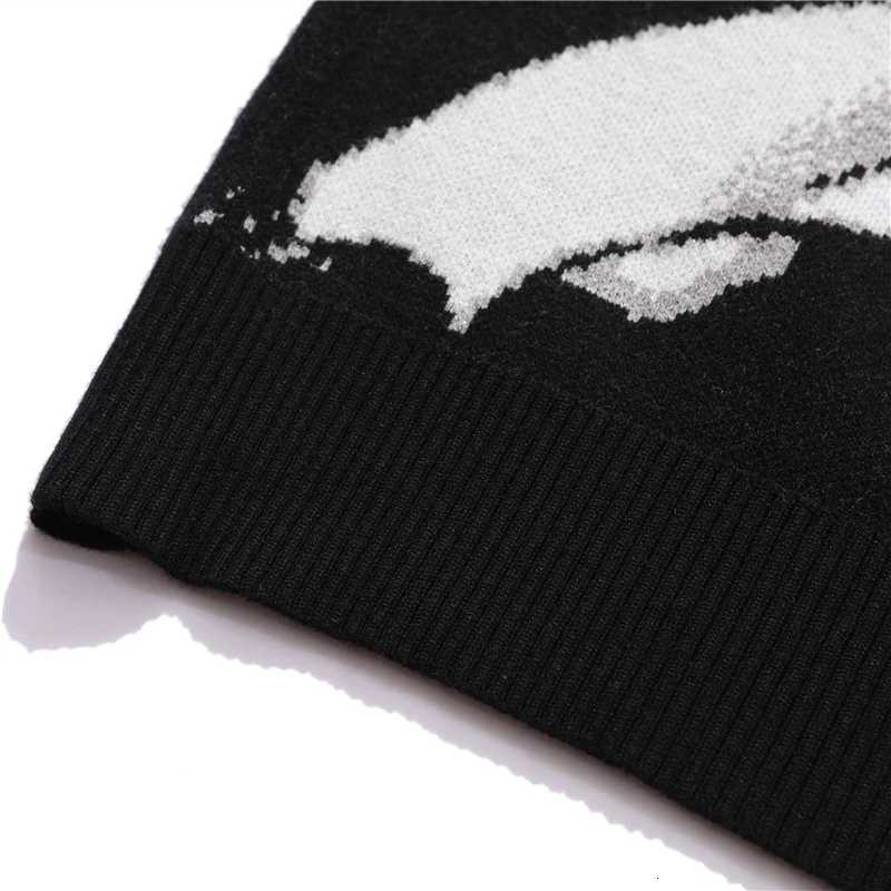 FGKKS Mens Hip Hop Streetwear Harajuku Sweater Vintage Japanese Style Anime Knitted 2022 Cotton Pullover Sweaters Male Z250905