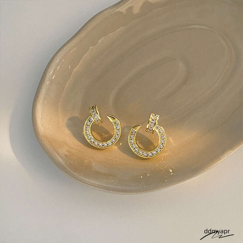 Dhcollections Stylish Hoop Earrings Dazzling Metal Round Shape Statement Ddmydec Jewelry For Women Ddmydec Ddmydec Ddmydec Ddmydec