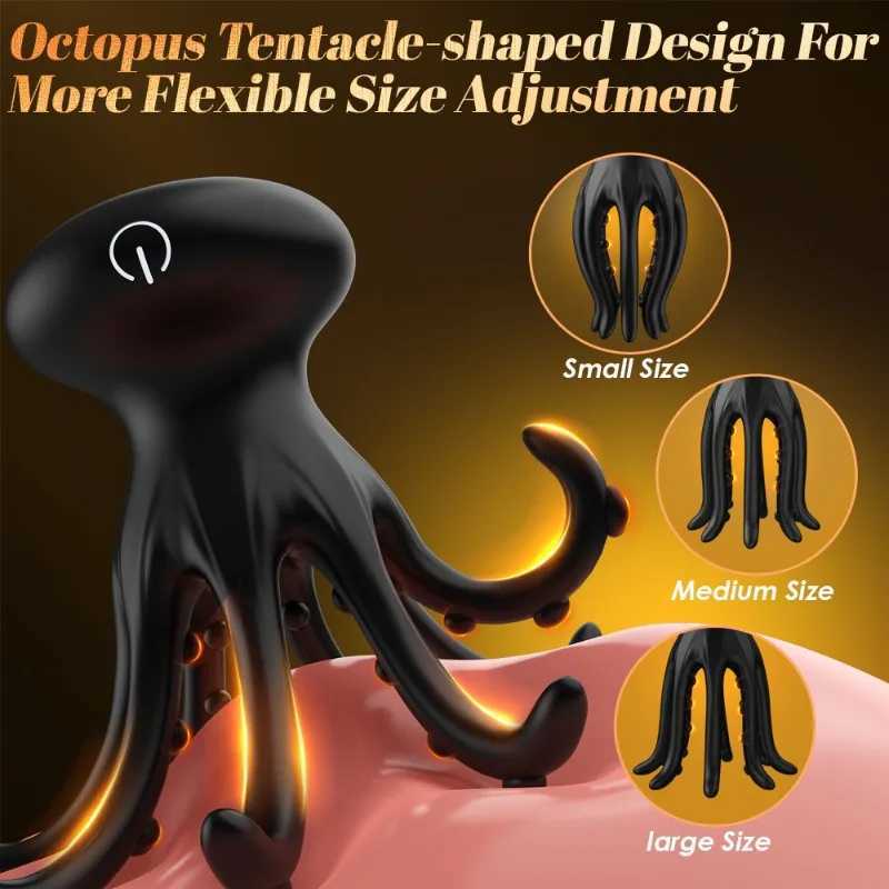 Sex Male Glan Masturbator Vibrator Penis Glan Testicle Massage Trainer Delay Ejaculation Silicone Sex Toys Adult Goods for MenXJ250905