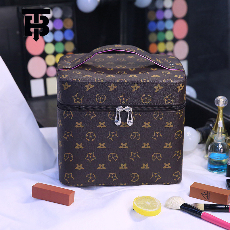 TB BHULAMTE Designer Bag Wholesale Makeup Bags Minimum Order 2025 New Large Capacity Luxury Bag Cosmetic Storage Box Internet Celebrity Small Box With