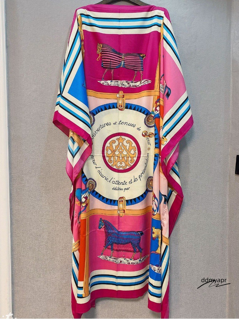 Ethnic Clothing Kuwait Fashion Ddmydec Blogger Recommend Printed Silk Kaftan Maxi Dresses Loose Summer Beach Bohemian Long Dress For Lady Ddmydec