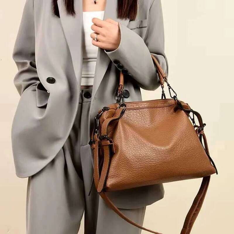 Casual Tote High Quality Leather Ladies Hand For Women Shoulder Bag Big Crossbody Bags Sac A Main J40c241104