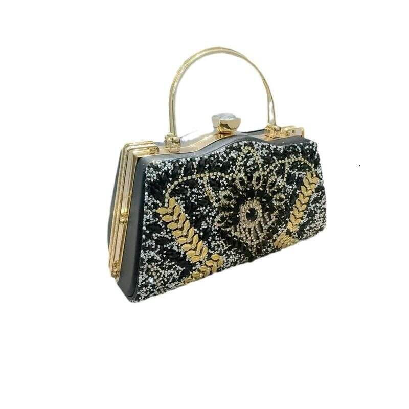 New Party Celebrity Set With Dia Women's Wedding Handheld One Shoulder Crossbody Banquet Bag