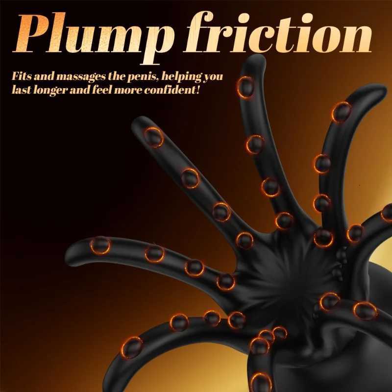 Sex Male Glan Masturbator Vibrator Penis Glan Testicle Massage Trainer Delay Ejaculation Silicone Sex Toys Adult Goods for MenXJ250905