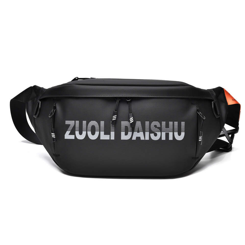 Crossbody New Fashion Simple Personality Casual Cycling Water-Resistant Street Style Couple Chest Bag