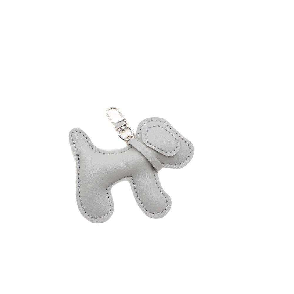 DHEssentials 2025 3D Bulldog Faux Leather Charm, Kawaii Animal Pendant, Korean-Japanese Style, Bag/Phone Decor, Multi-Colors