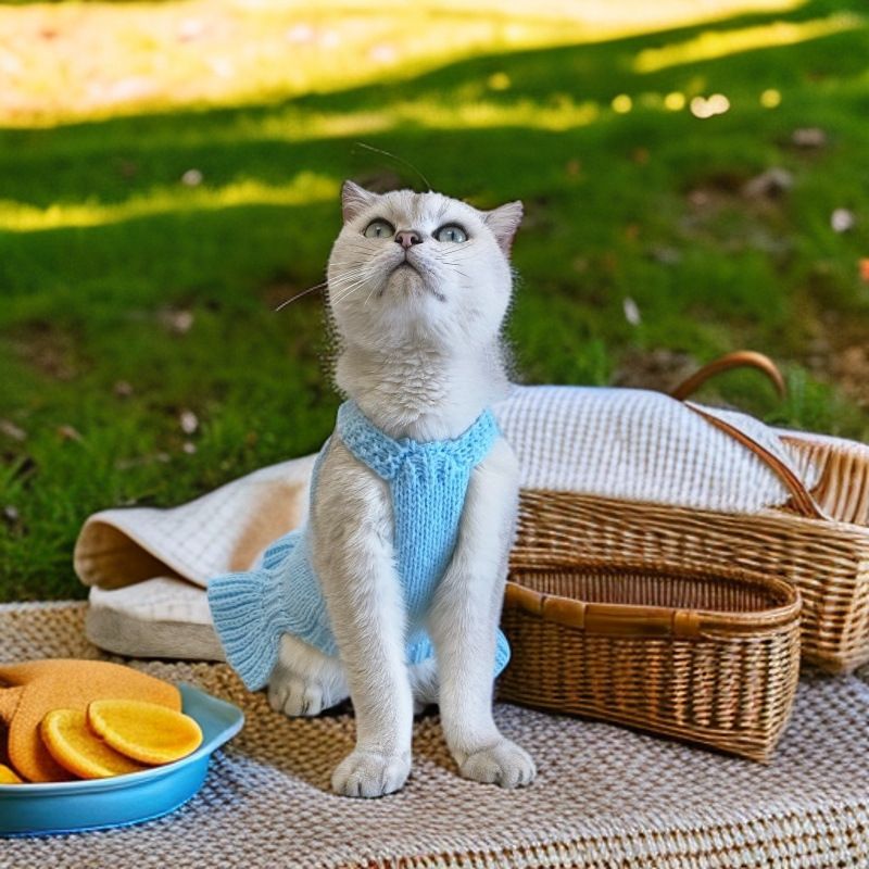 Designer Dog Clothes Luxury Dog Sweater Puppy Dress, Warm Pet Small Dogs Clothes Winter Rabbit Sweater Pets Sweatshirt Dogs Coat Cat Coats Kitten Dres