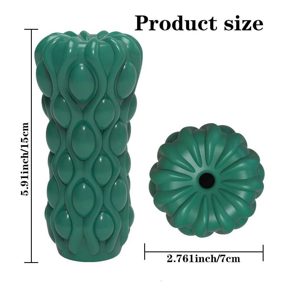 Silicone Male Masturbation Soft Stimulating Penis Massager Stretchable Masturbator Sex Toys for Men Masturbation Cup Adult 18XJ250905