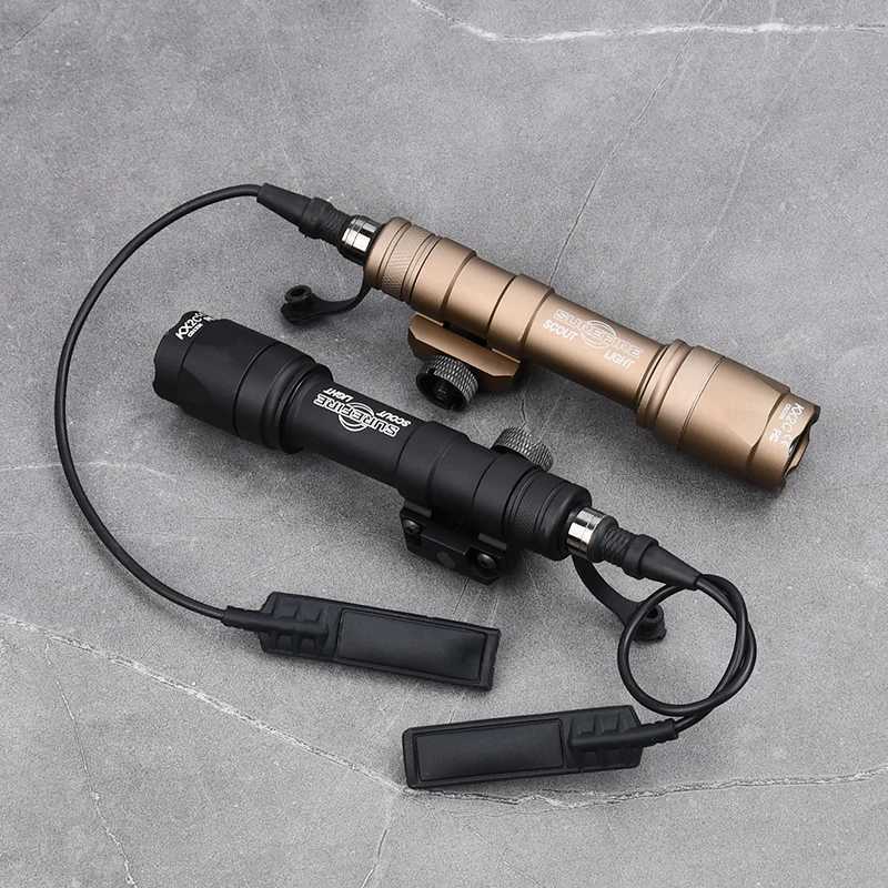 WADSN SF Surefir M300A M600C M300B M300C M600U Airsoft Flashlight Tactical Lantern Torch AR15 Scout Toy Rifle Gun LED LightXJ250905