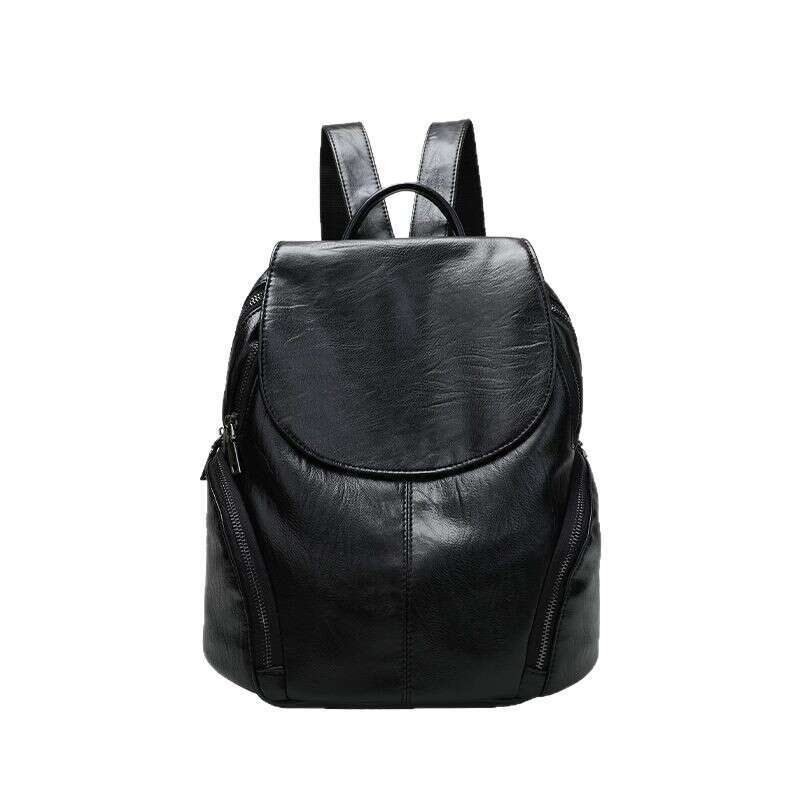 High-end for Women 2025 New Versatile Large Capacity Soft Leather Backpack Casual Travel Bag