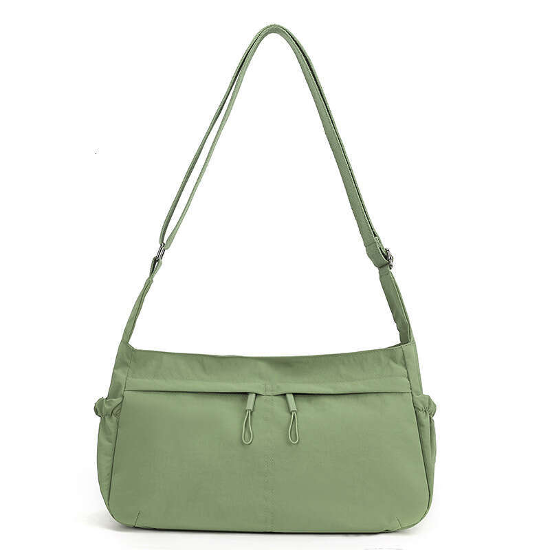 New Fashionable Stylish Large Capacity Crossbody Trendy Versatile Waterproof Nylon for Women Simple Shoulder Bag