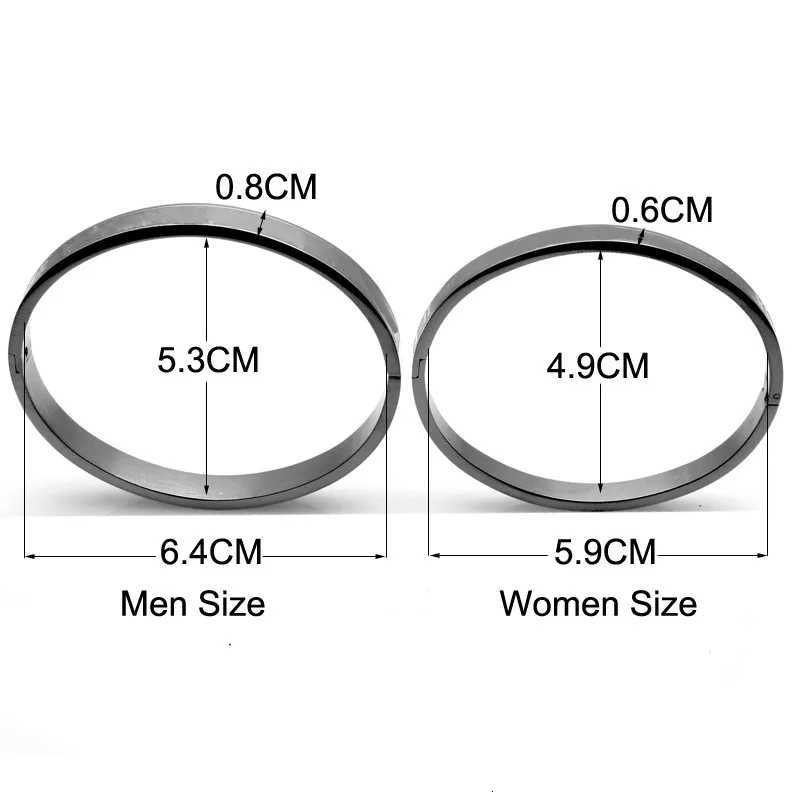 New Design Zircon And Cross Nut Bracelets Bangles For Wen Luxury Brand Jewelry Stainl Steel Screw Jewelry Pseiras S250905