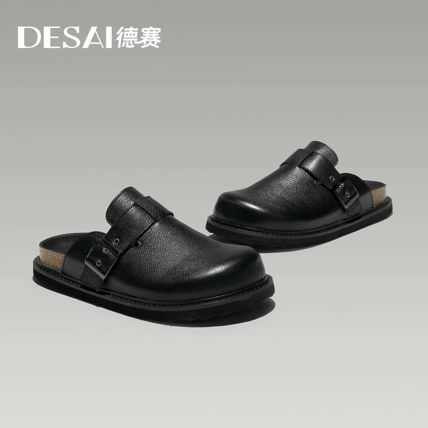 DESAI Summer retro Birkies breathable versatile flat casual shoes for men W250905