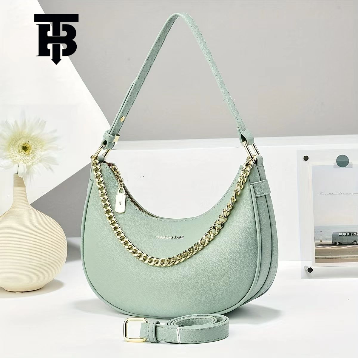 TB BHULAMTE Designer Bag Foreign Trade Manufacturer Direct Sale Elegant Simple Fashion Trendy Niche Dumpling Bag Large Capacity Trendy Luxury Bag Wome