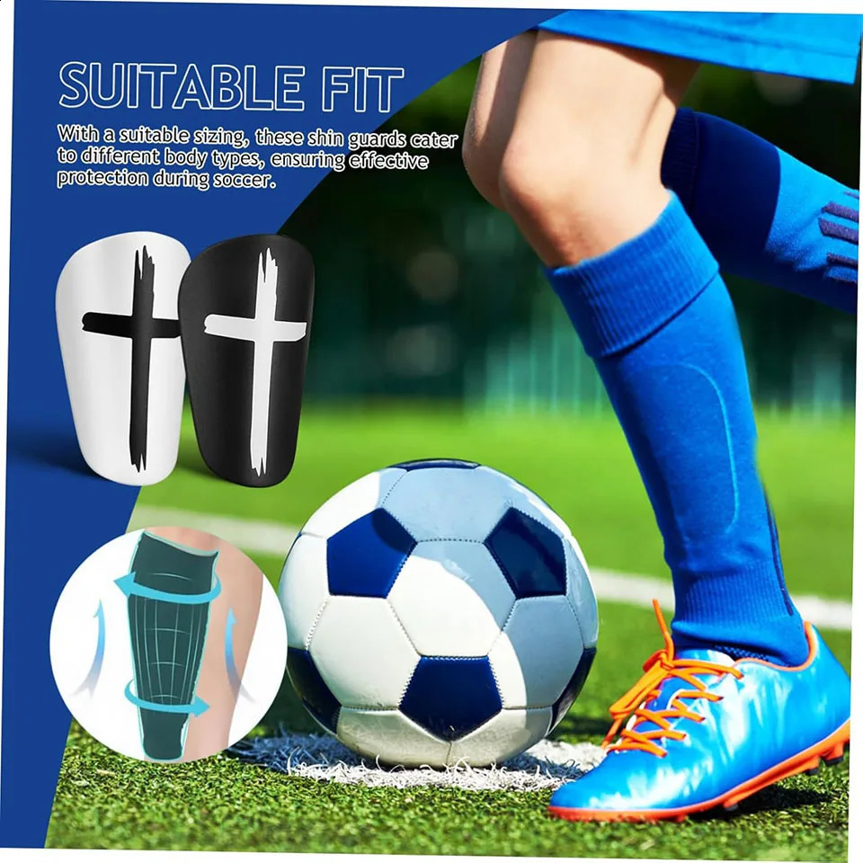 Loogdeel 1 Pair Soccer Shin Guards Protective Gear Pads for Training Matches Essential Kids Youth 250905BJ - view 6