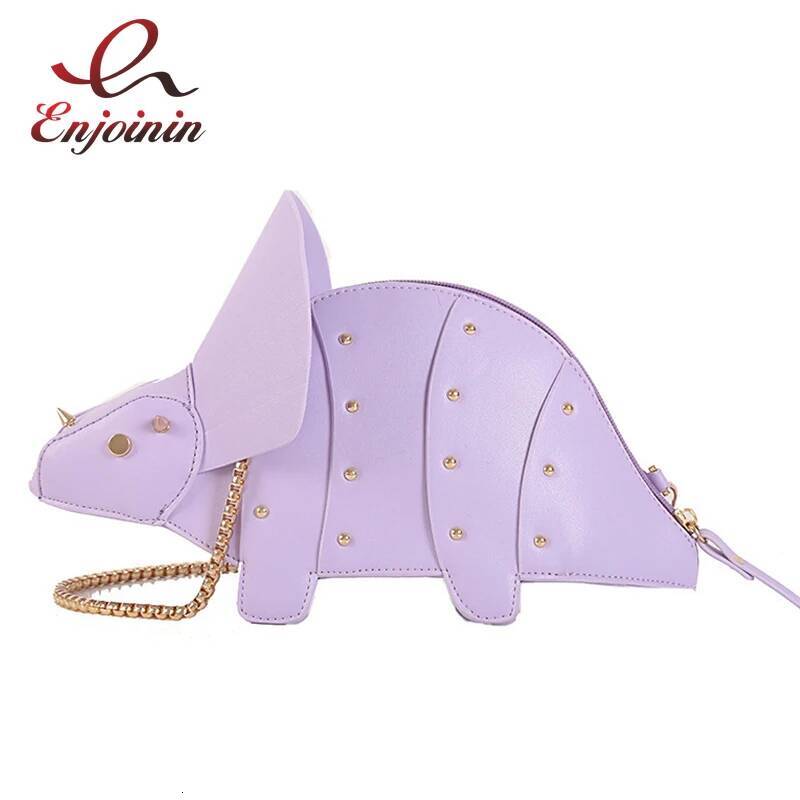 Triceratops Mini Crossbody for Women Purses and Handbags Fashion Shoulder Chain Bag Clutch Chic Girl's Designer Bags 2021