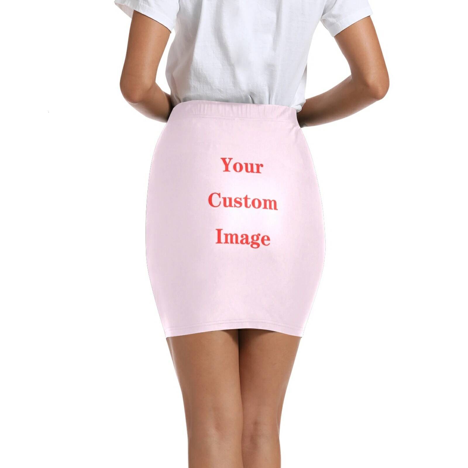 New micro mini skirt 2025 Summer Sexy Girl Casual Bag Hip Short Skirt Tight Office Party Female Custom Pattern