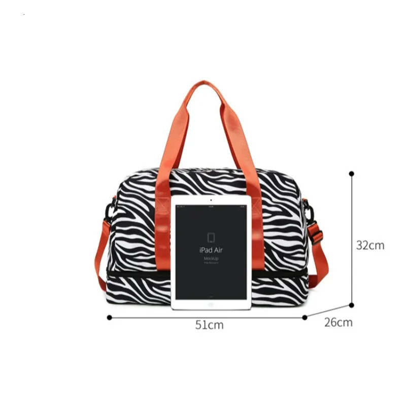 Large Capacity Travel Tote Bag Waterproof Oxford Maternity Carry on Luggage Bag Fashion Storage Bag Sports Training Gym Bag 250903