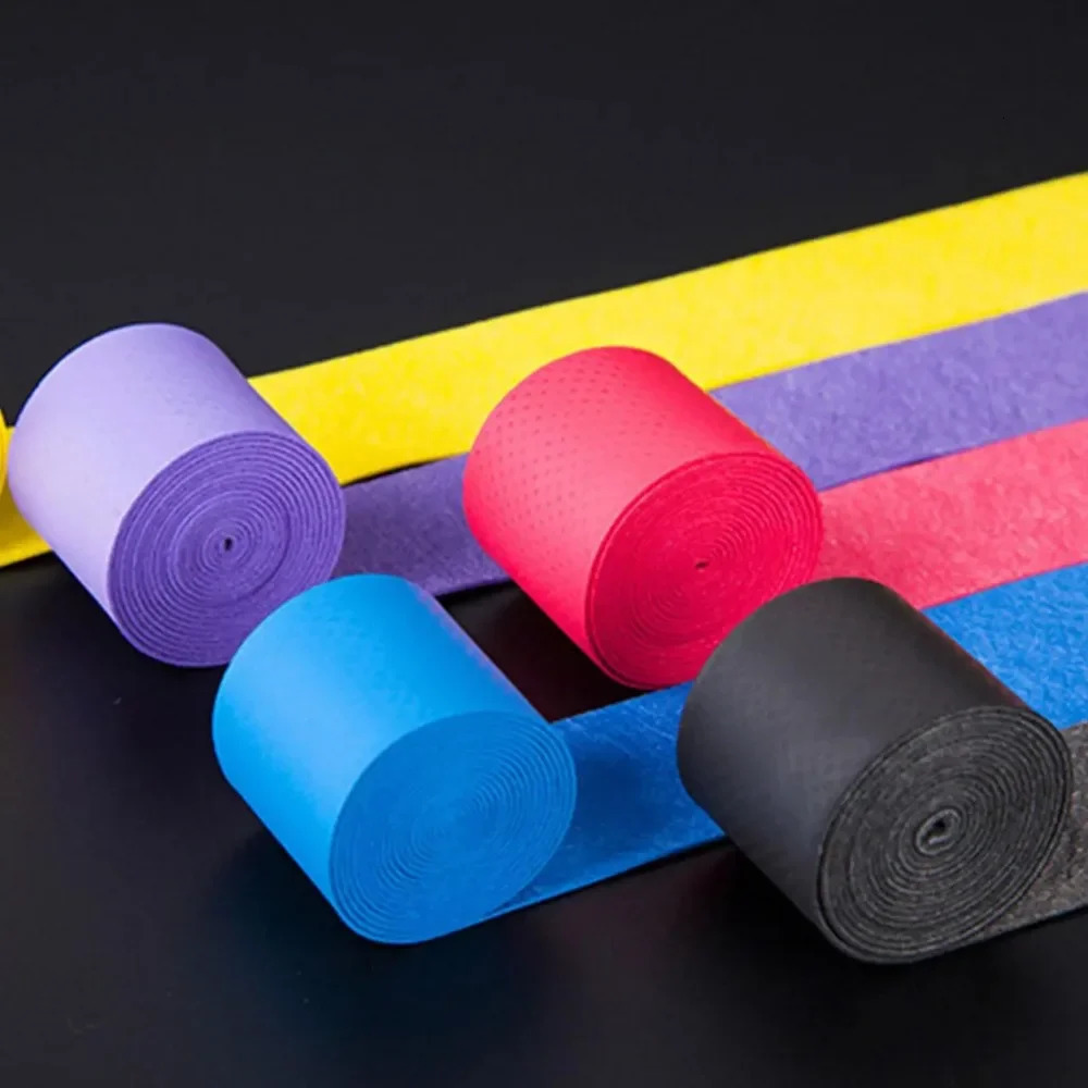 Tennis Racket Grip Tape PU Absorbent Tennis Racket Badminton Grip Tape Anti Slip Tennis Accessories sweatband 250905