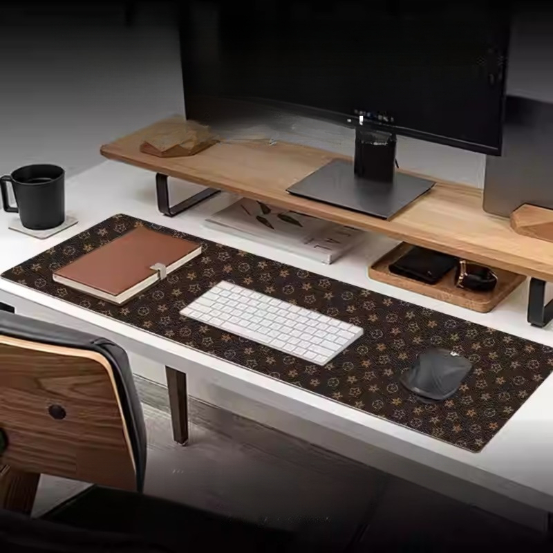 Leather Waterproof Oilproof Laptop Desk Extra Large Mouse Pad Coffee Dining Table Desktop Mat