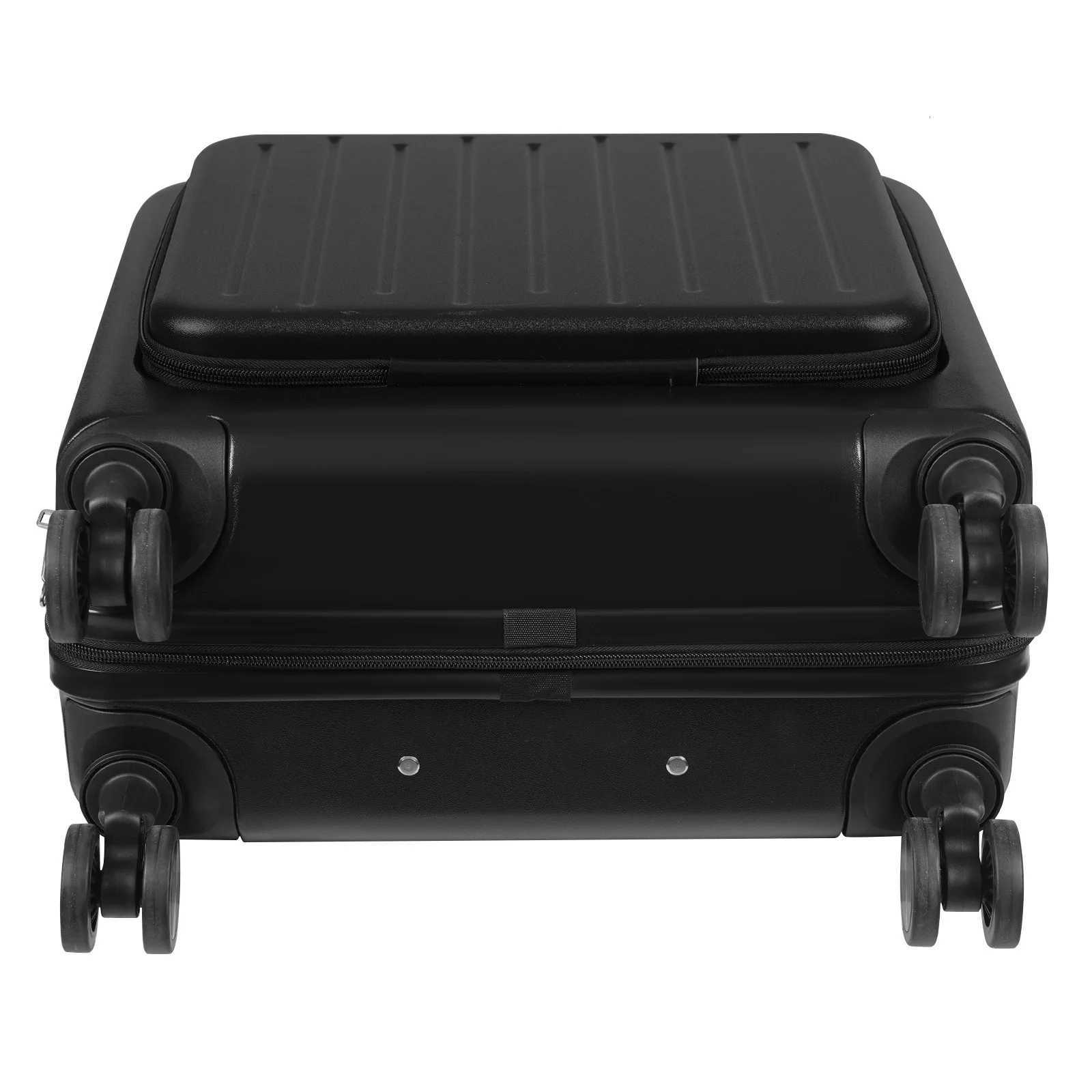 18 Front Opening Airline Trolley Box Boarding Suitcase with Passcode LockTravel Luggage Suitcase for Men and Women Z250905