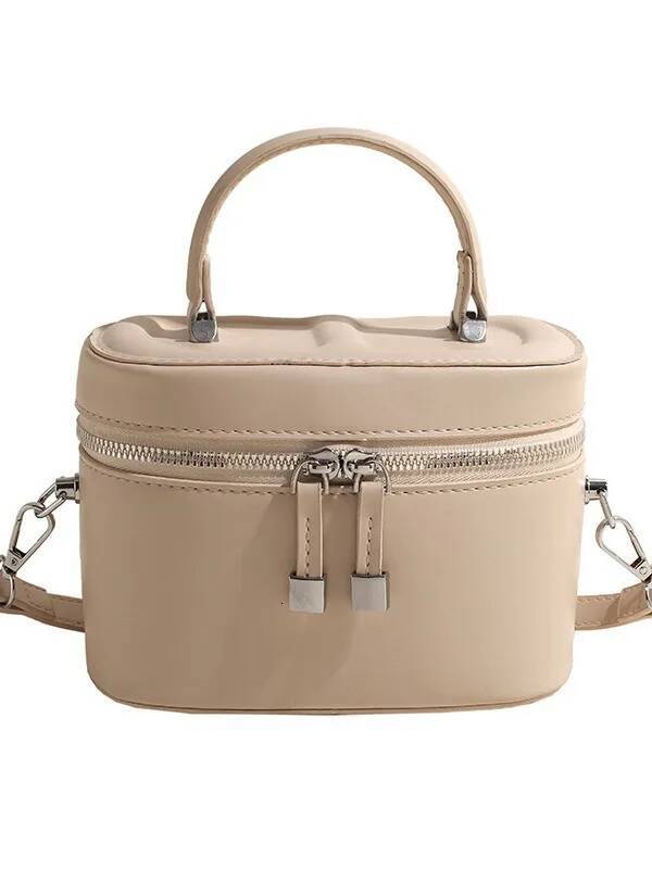 Mini Box PU Leather Crossbody Bag for Women Cute Totes Brand 2024 Summer Shopper Girls Shoulder Handbag