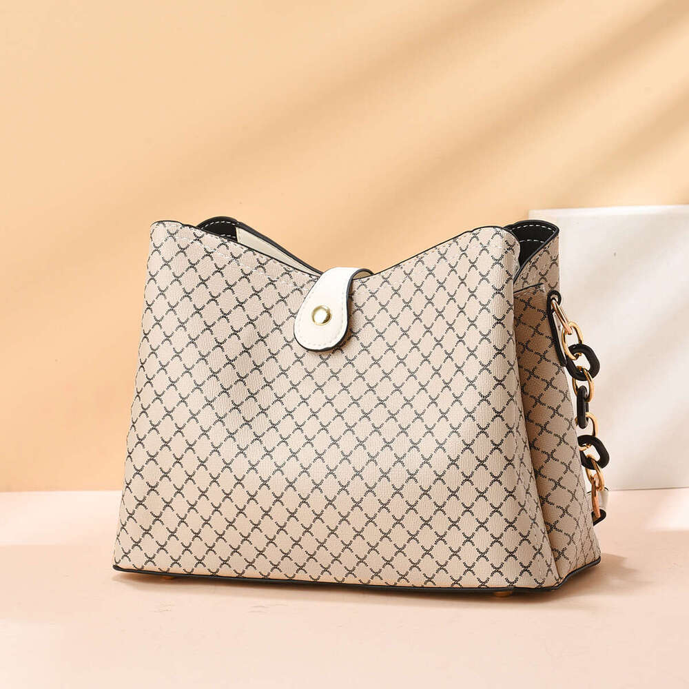 DHpet_wholesale Luxury Bucket Bag for Women Large Capacity Crossbody Shoulder Bag Multiple Compartments PU Leather Tote Purse