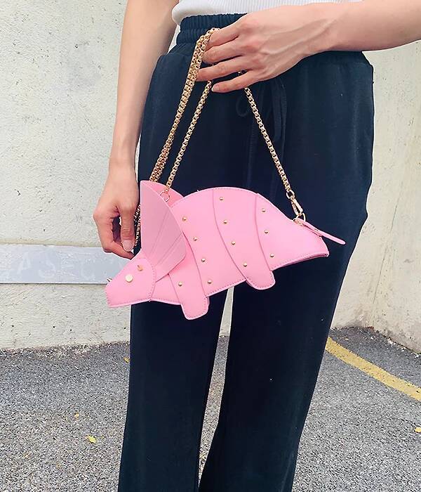 Triceratops Mini Crossbody for Women Purses and Handbags Fashion Shoulder Chain Bag Clutch Chic Girl's Designer Bags 2021