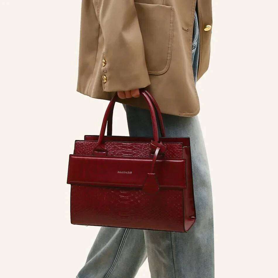 Vintage Purses And Handbags Women New Elegant Shoulder Top-Handle Female Large Tote Ladies Crossbody Bags Designer