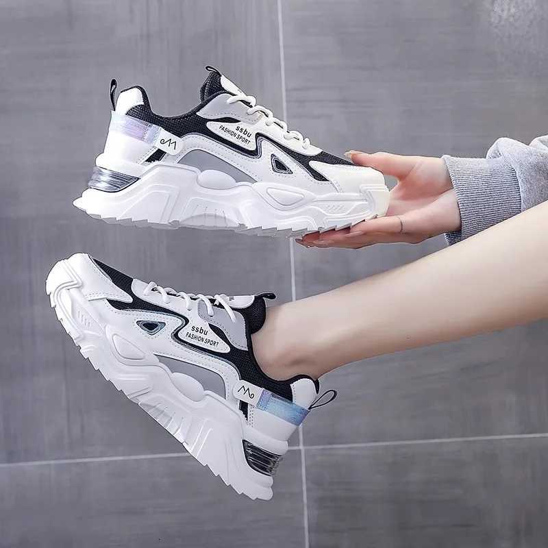 2025 Sneakers Women Platform Flat Shoes Woman Shoes Green Casual Trainers Ladies Chunky Sneakers Women Shoes Z250905