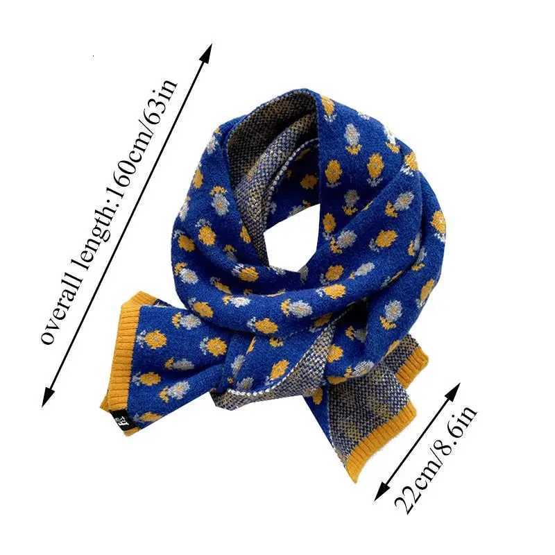 On Sale 22x160cm Scarf Korean Neckerchief For Women Knitted Winter Diamond Scarves Yarn Shl Wrs Long Warm Neck MufflerXJ250905