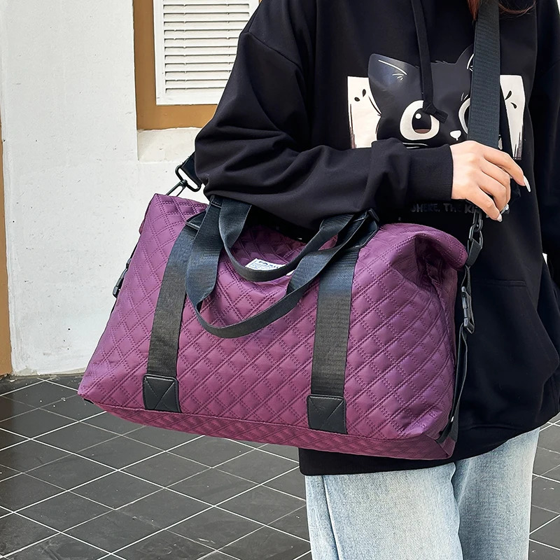 Neutral mens and womens bags travel handbags are suitable for traveling and can hold a large amount of clothes 250903