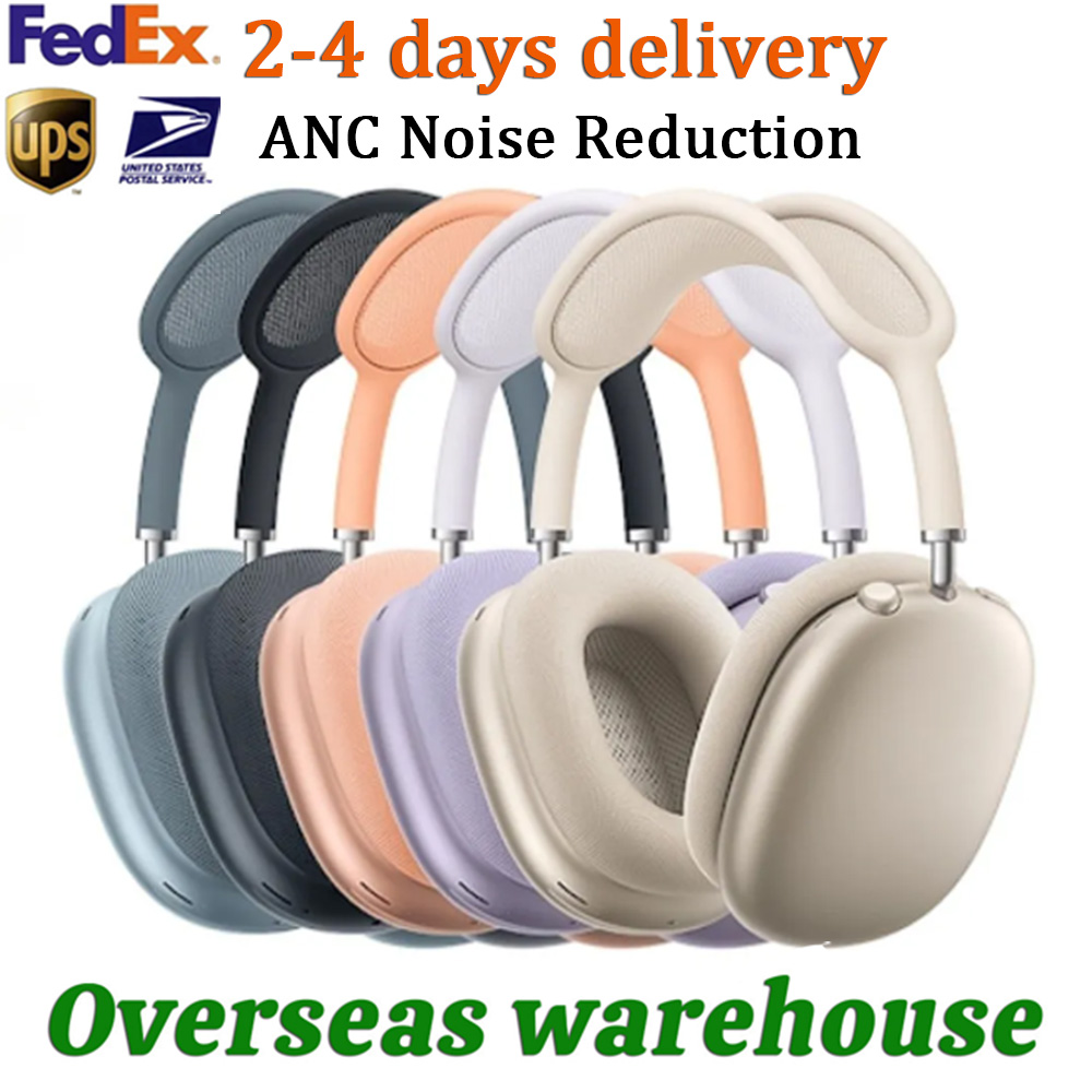 For Apple Airpods Max 2nd USB C ANC Wireless Headphone Bluetooth Earphones Accessories Air Max Pro Headset TPU Case Silicone shell airpod Pro max Headphones