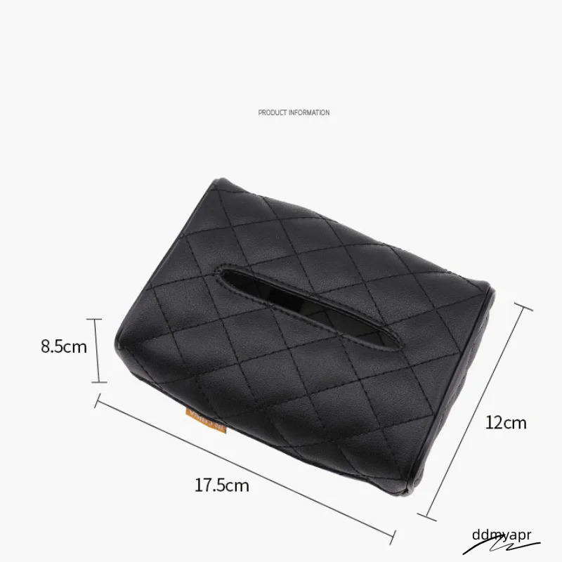 1 Pcs Black With Disposable Napkins Boxes Accessories Tissue Bag Organizer Car Decoration Auto Ddmydec Storage Ddmydec Ddmydec Ddmydec