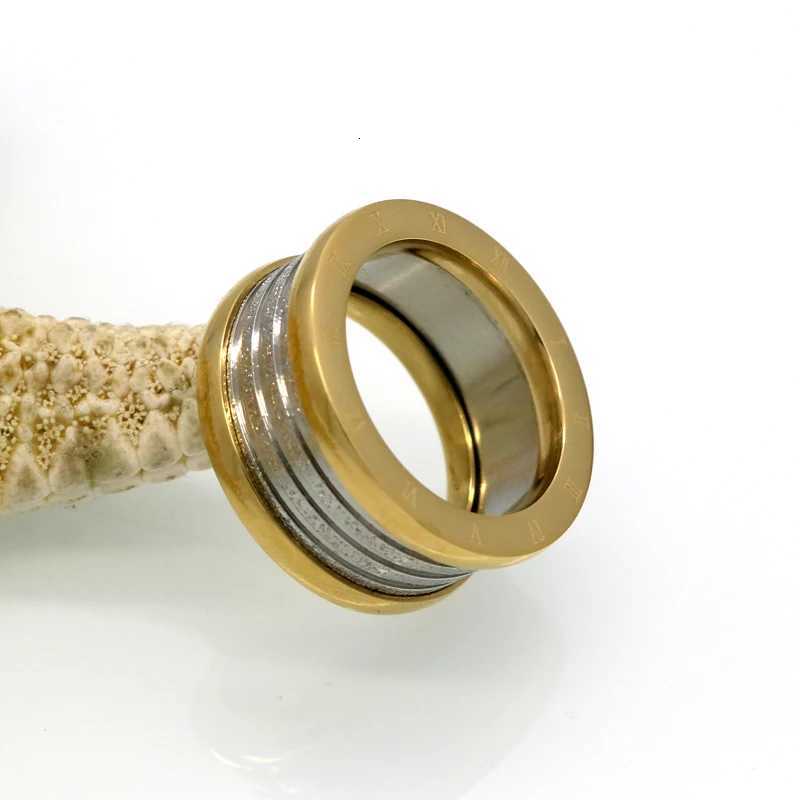 New Fashion Jewelry Top Quality rs Luxury Brands Rings 11MM Wedding Black Stainl Steel Solid Ring For Men And Wen Party S250905