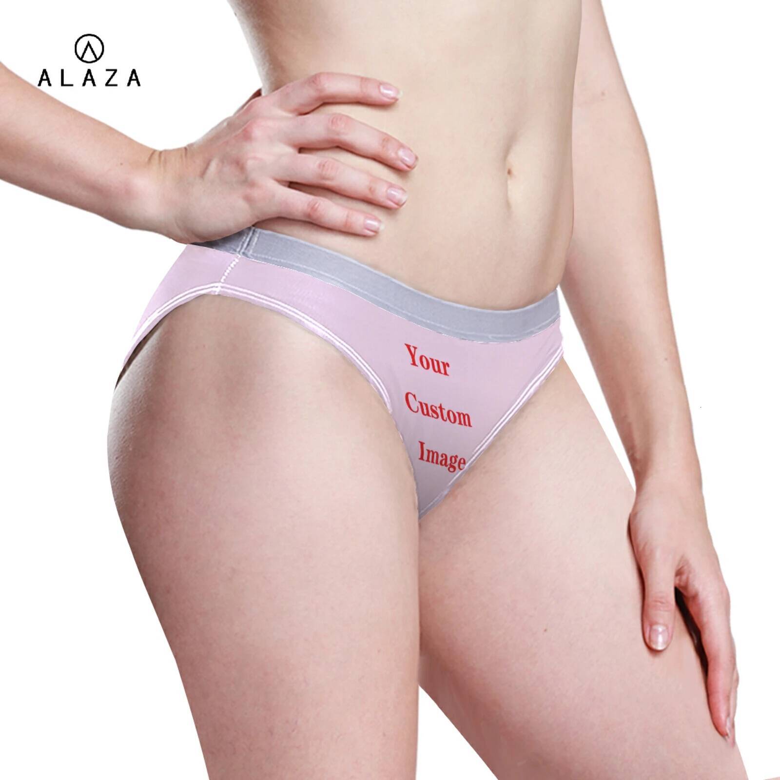 New Custom pattern Cotton Panties for Women Sexy Low Rise Briefs Female Seamless Underwear Girls Big Size Intimates Lingerie