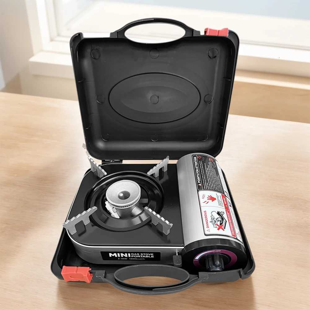 Portable Gas Stove 2900W Burner Portable Gas Burner for Outdoor Cooking Backpacking Emergency UseXJ250905 - view 7