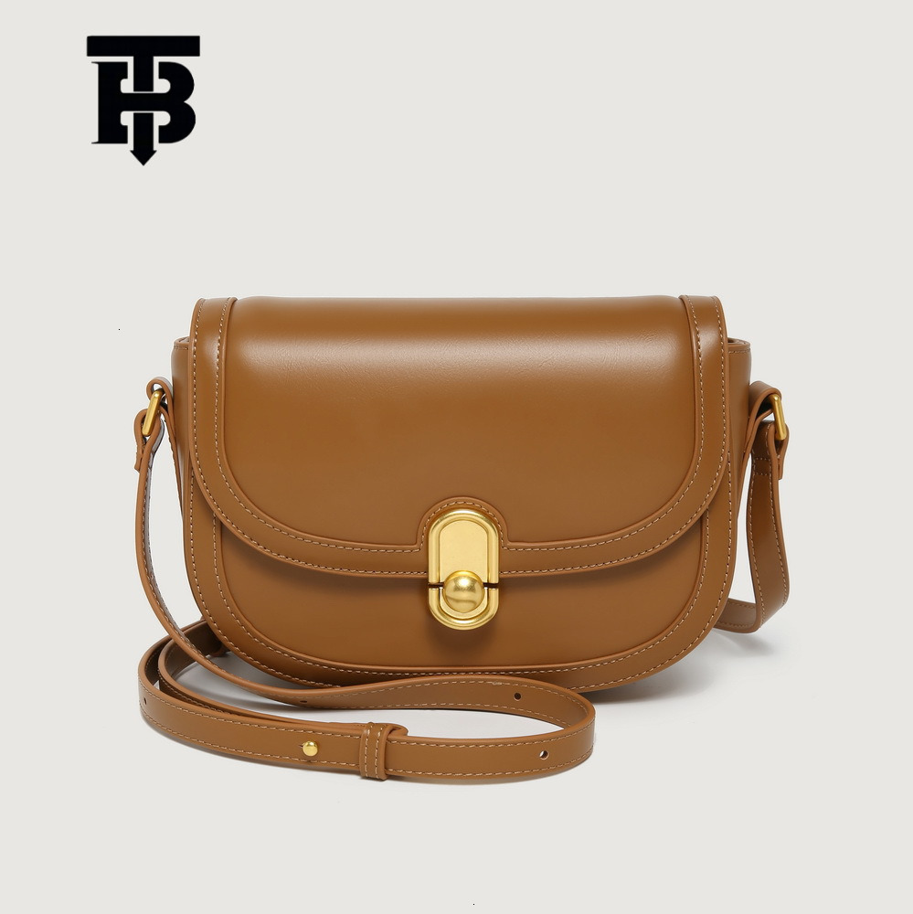 TB BHULAMTE Designer Bag Soft Leather High-quality Texture Saddle Bag Versatile Underarm Bag Luxury Bag Crossbody Women's Bag Fashion Casual Nich