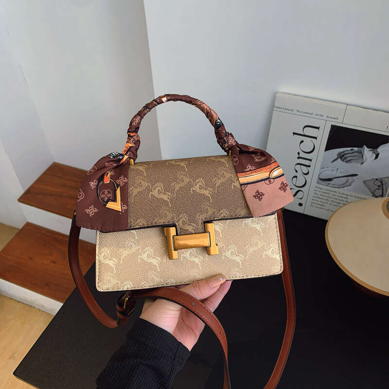 Fashion Luxury Bags Small Square Bag Elegant Handbag Small Square for Women 2025 New Pattern Commuter Single Shoulder Crossbody Bag