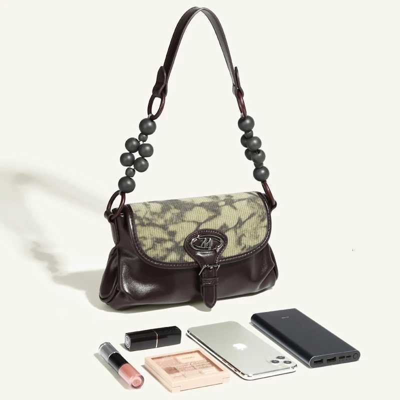 England Style Bags For Women Designer Handbags And Purses 2024 New In PU Beading Sequined Letter Small Underarm Shoulder Z250903