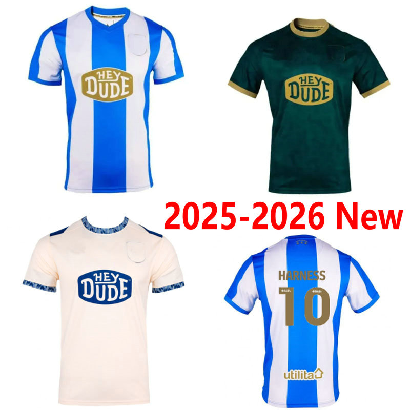 25 26 Huddersfield Soccer Jerseys 2025 2026 HOME away 3rd HARNESS ROOSKEN men camisetas de futbol WILES BALKER TAYLOR CHARLES KASUMU KANE Football Shirts Uniforms
