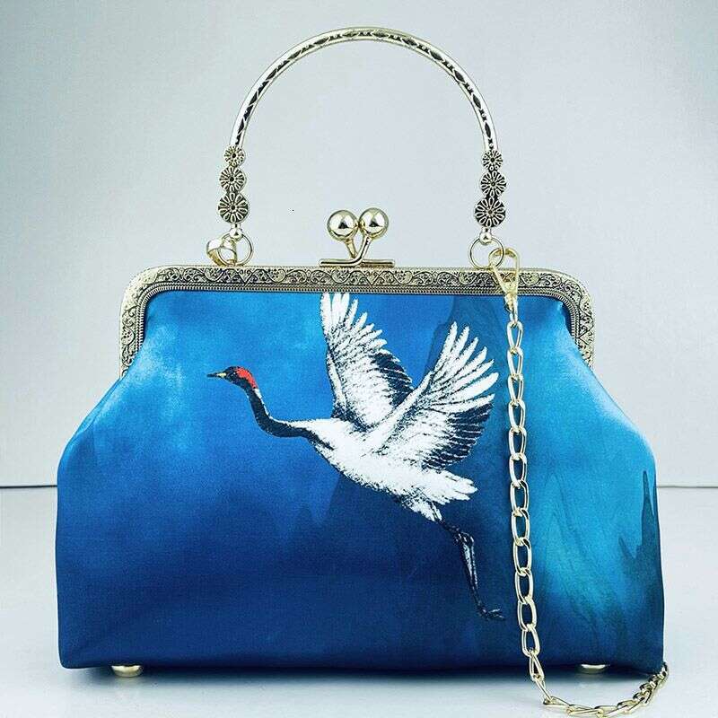 Koujin Antique Small Hanfu Chinese Style Cheongsam Retro Fashion Portable Messenger Shoulder Bag