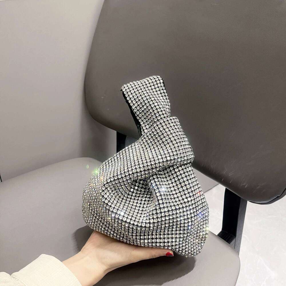 Designer Bags Designer Rhinestones Clutch For Women Handle Shoulder Bag Purse Shiny Crystal Purses And Handbag Eveing Bag Luxury Bag