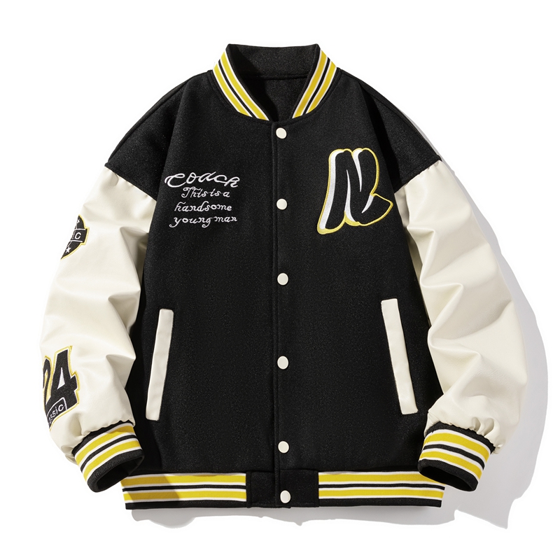 Baseball jacket men's spring, autumn, summer trendy brand loose and versatile clothes