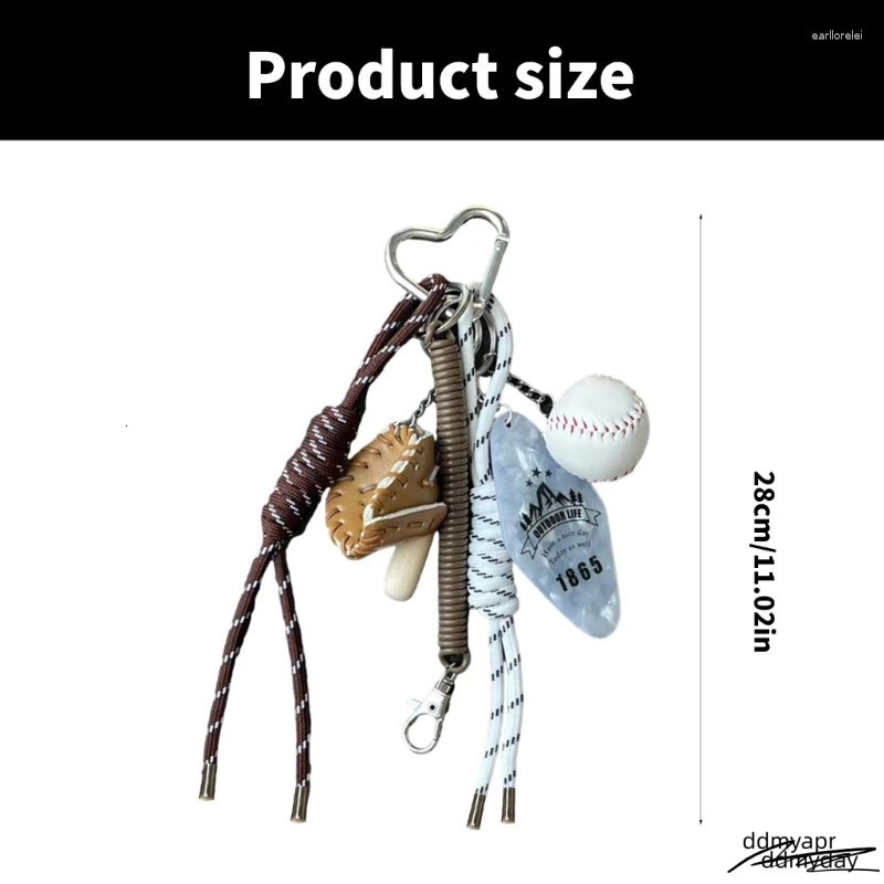 Keychains Exquisite Handwoven Baseball Key ddmyday Chain Pendant Ddmyday Stylish Car And Bag Ornament Ddmyday Ddmyday Ddmyday Ddmyday